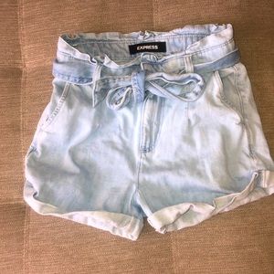 Express High Wasted Shorts